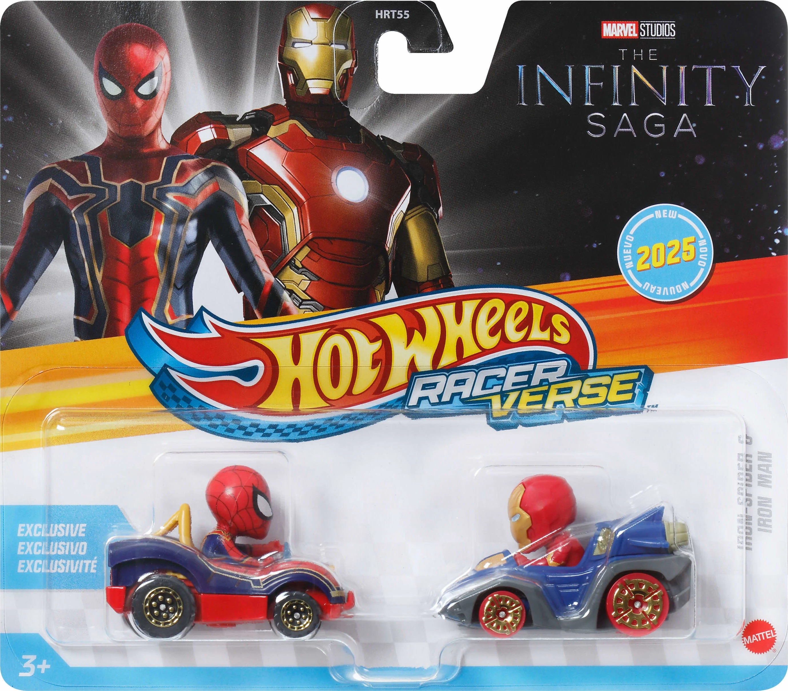 Hot Wheels RacerVerse Die-Cast Cars, Set of 2 Toy Vehicles with Character Drivers Optimized for R... | Walmart (US)