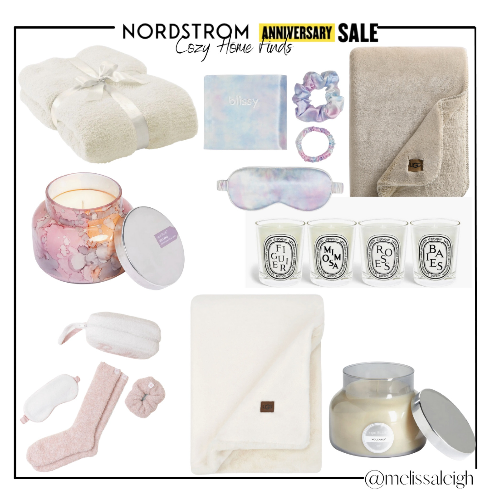 Nordstrom anniversary sale, Nordstrom, Nordstrom sale, n sale 2023, sale finds, cozy home finds, barefoot dreams blanket, ugh blanket, capri blue volcano candle, barefoot dreams Barbie cozy set, satin hair ties and sleep mask, self care finds, 

#LTKxNSale #LTKhome #LTKbeauty