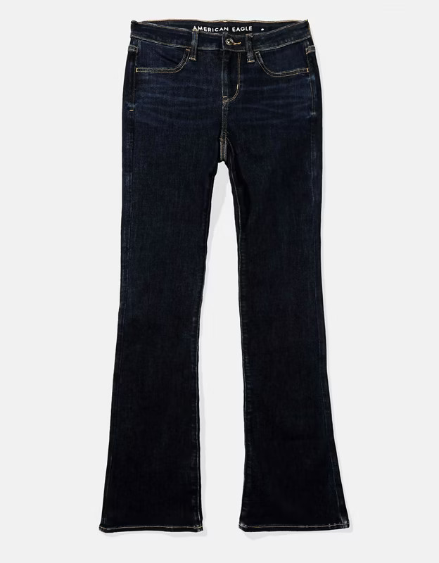 AE Next Level Low-Rise Kick Bootcut Jean | American Eagle Outfitters (US & CA)