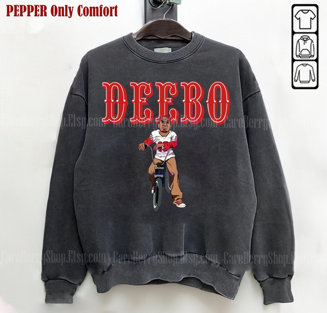 Deebo Samuel San Francisco Riding Bike Sweatshirt, Tshirt, Deebo Samuel, Retro Deebo Football Vin... | Etsy (US)