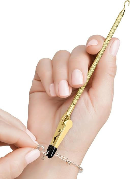Bracelet Helper Tool with Hook - Fastener Helper Tool for Bracelet, Necklace, Jewelry, Watch - Cl... | Amazon (US)