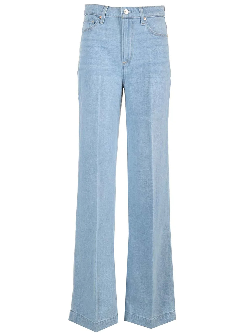 Paige Harper High-Waist Wide-Leg Jeans | Cettire Global