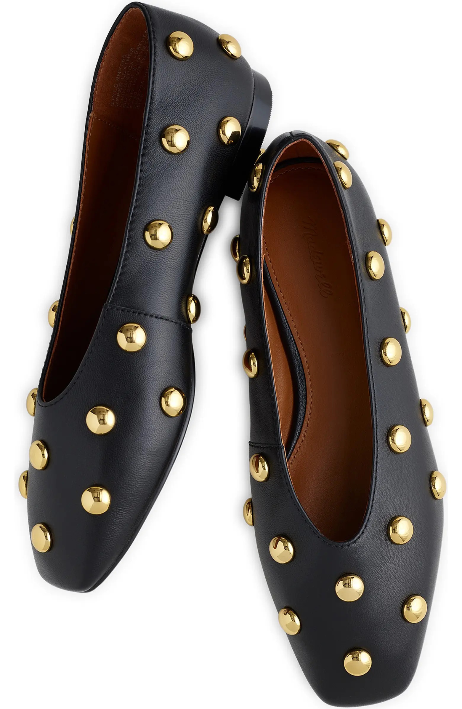 Mylie Stud Embellished Ballet Flat (Women) | Nordstrom