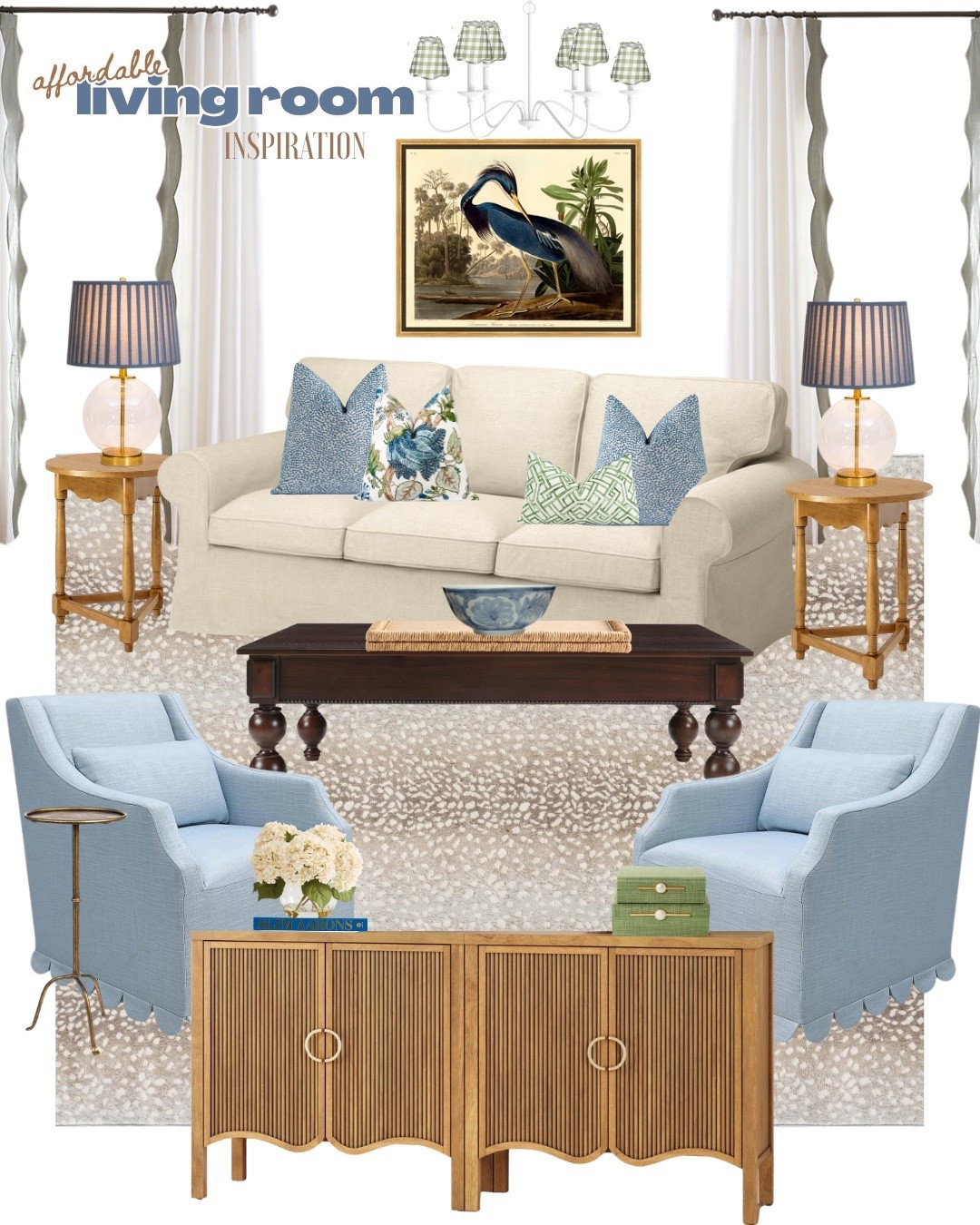 Creating affordable living room inspirations.  

Target home, Wayfair finds, ikea, blue living room chair, southern living room, room design, room inspo

#LTKHome