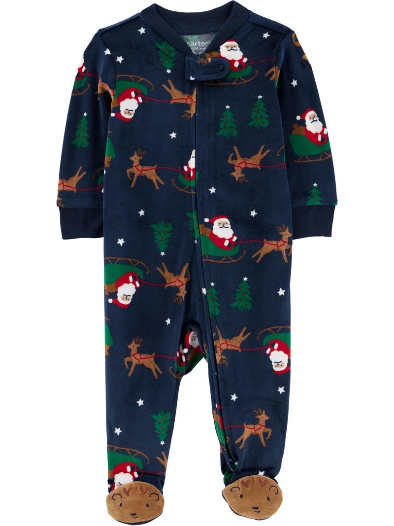 Carter's Child of Mine Baby Cozy Holiday Sleep N Play, Sizes Preemie-6/9 Months | Walmart (US)