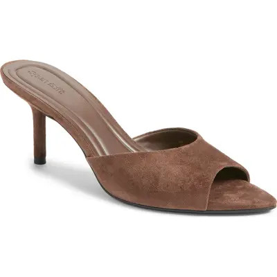 Open Edit Micah Heeled Sandal in Ivory Egret at Nordstrom, Size 6 | Nordstrom