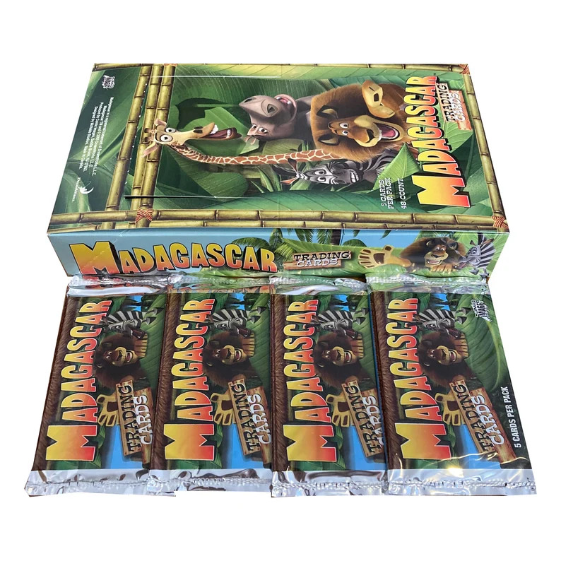 4 Packs of Madagascar Vintage Trading Cards. 5 Cards per Pack. Released by Dream Works and Comic ... | Etsy (US)
