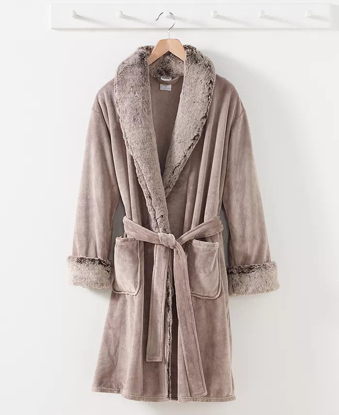 Faux Fur Robe, Created for Macy's | Macy's