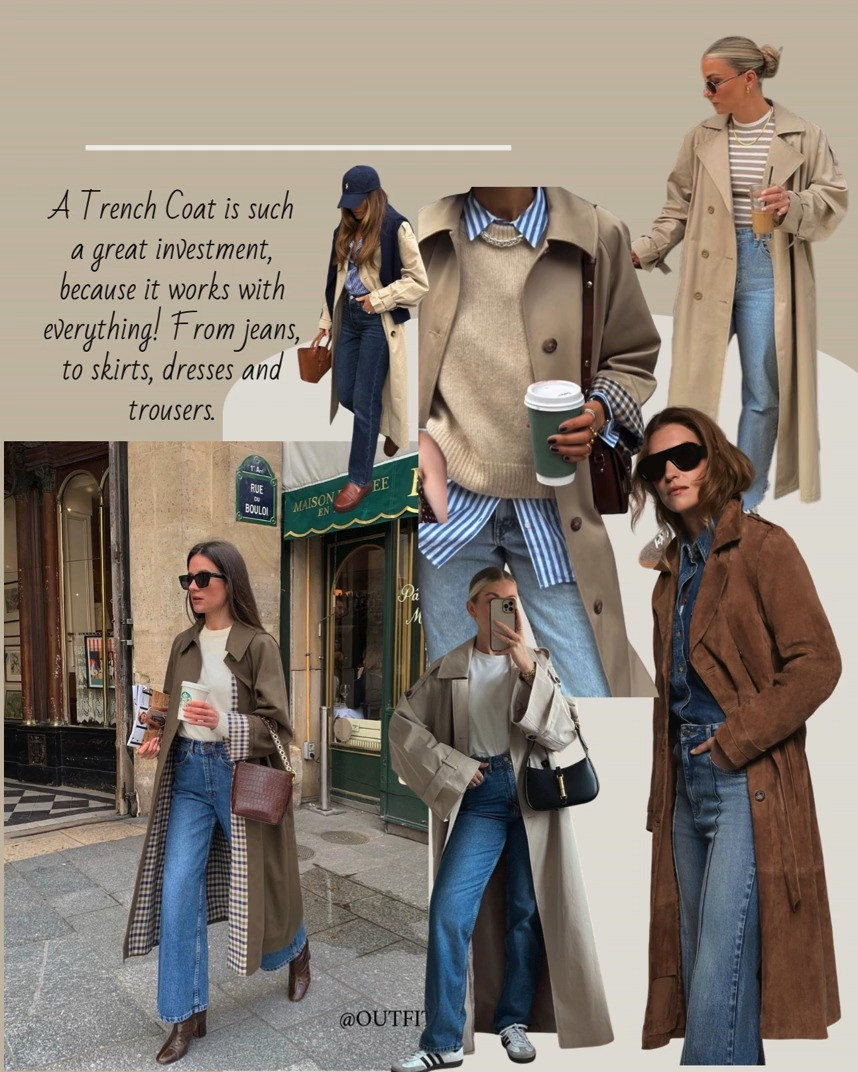 Trench coat trending spring summer 

#LTKspring #LTKstyletip #LTKeurope