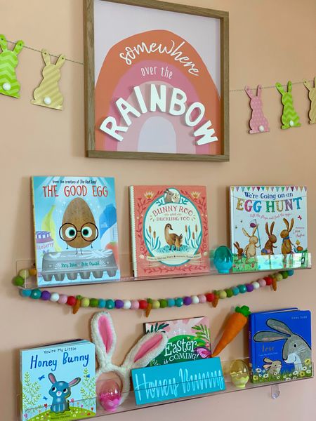 Kids Easter Bookshelf 🐣✨

#LTKkids #LTKfamily #LTKSeasonal