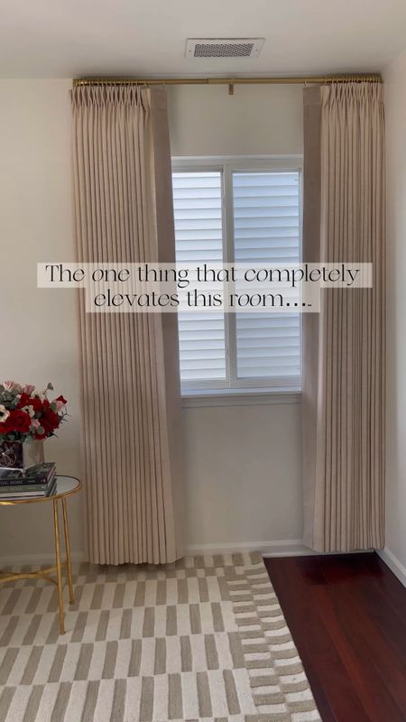 I added these beautiful custom curtains that are affordable and luxe, amazon finds 

#LTKSpringSale #LTKVideo #LTKhome