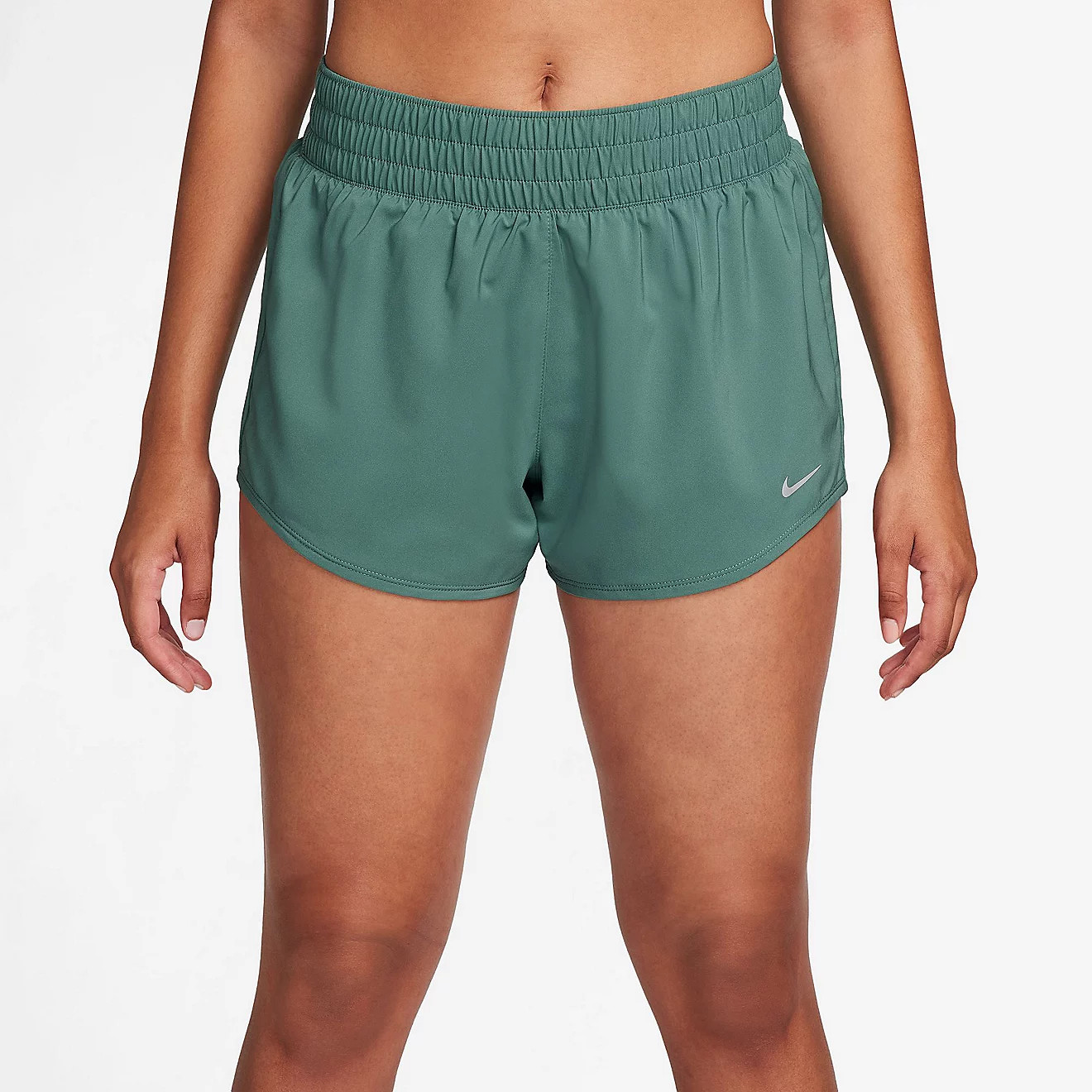 Nike Women's One Dri-FIT Mid-Rise Shorts 3in | Academy | Academy Sports + Outdoors