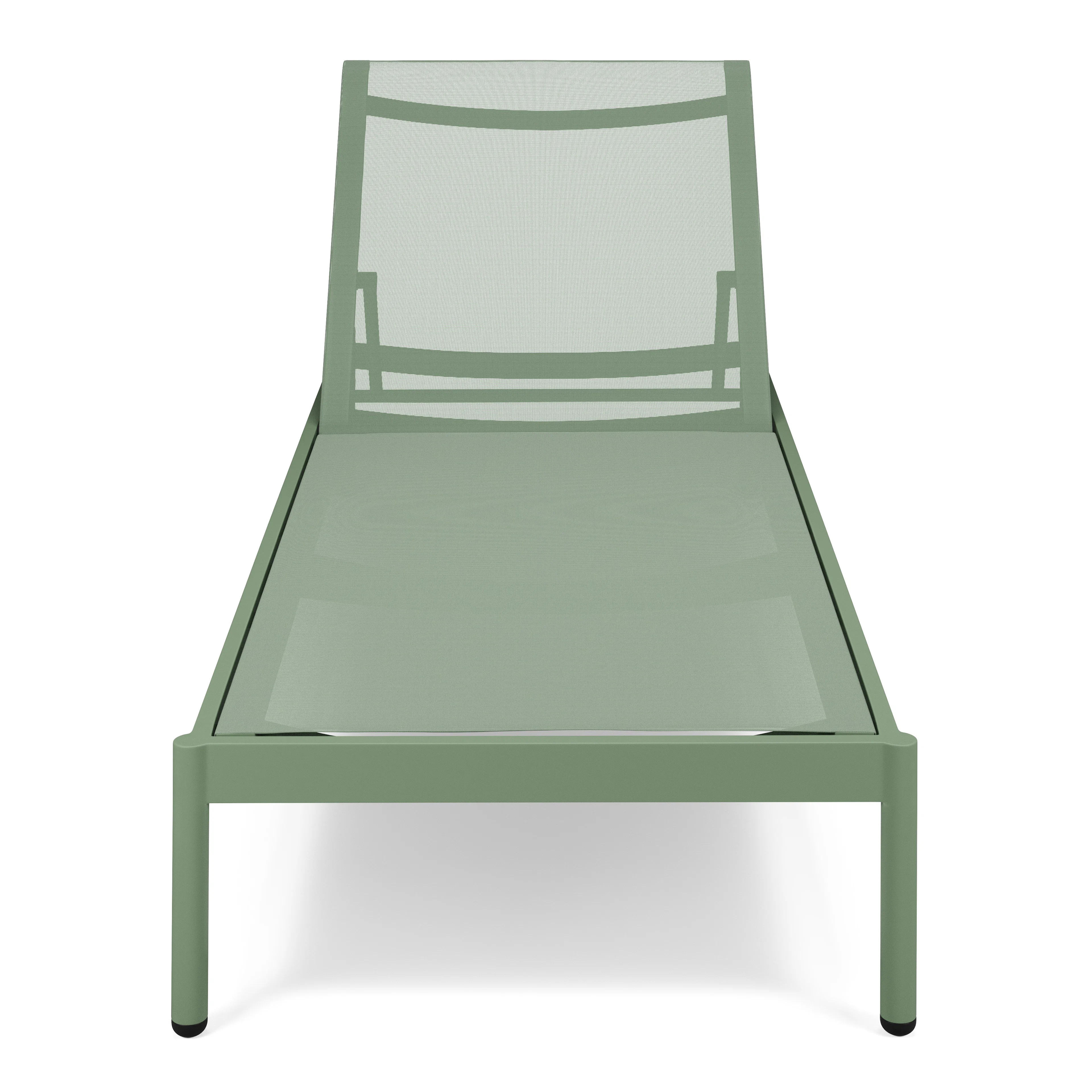 Tola 78" Outdoor Chaise Lounge - Khaki Green | Article