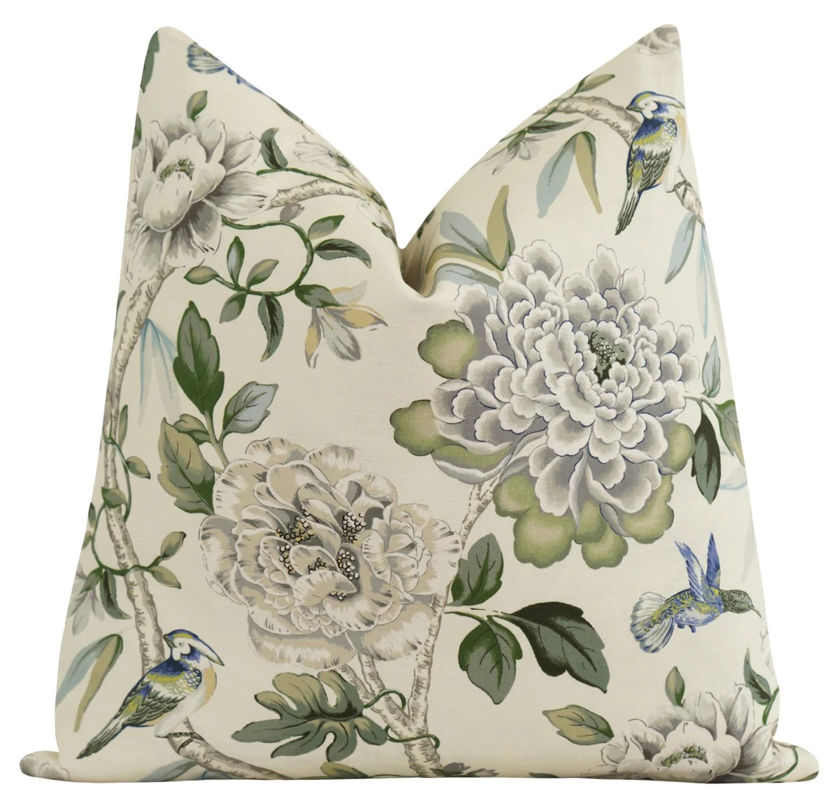 Lutes Sagebrush Floral Throw Pillow | Land of Pillows