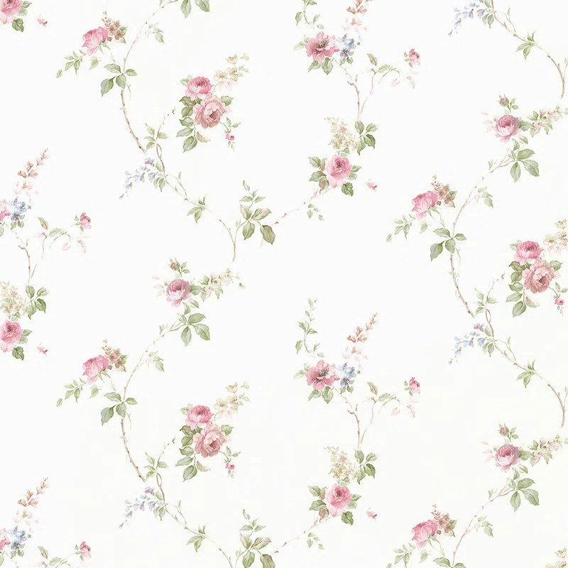Stockard Floral Wallpaper | Wayfair North America