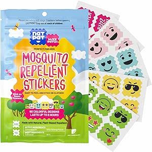 NATPAT Buzz Patch Mosquito Patch Stickers for Kids (60 Pack) - The Original All Natural Citronell... | Amazon (US)