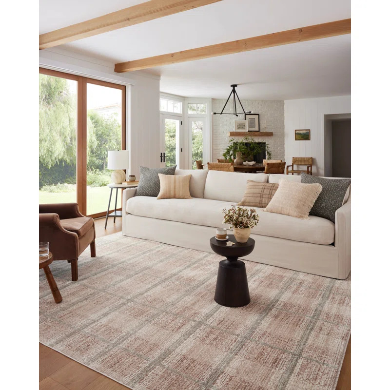 Angela Rose x Loloi Ember Clay / Mist Area Rug | Wayfair North America