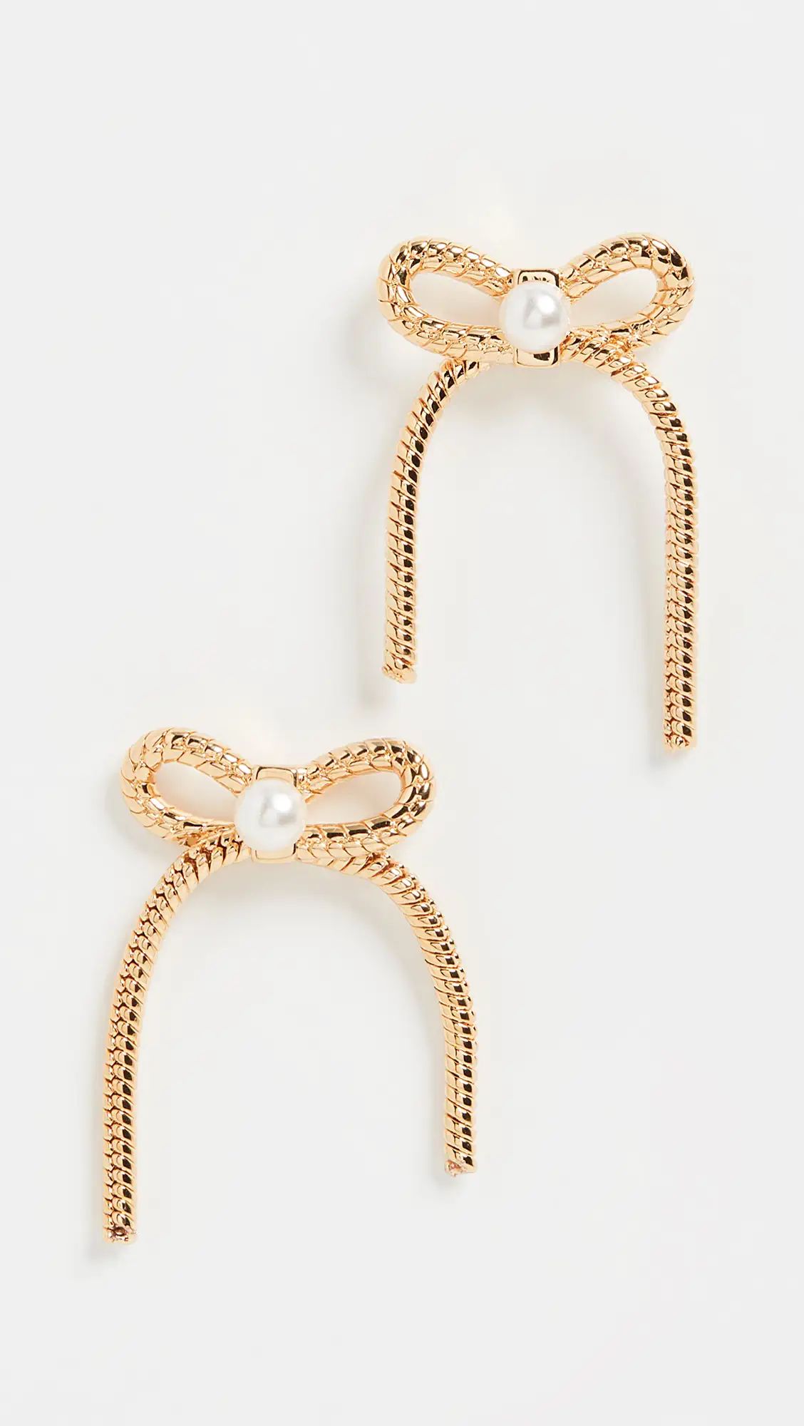 Lele Sadoughi Bow Stud Earrings | Shopbop | Shopbop