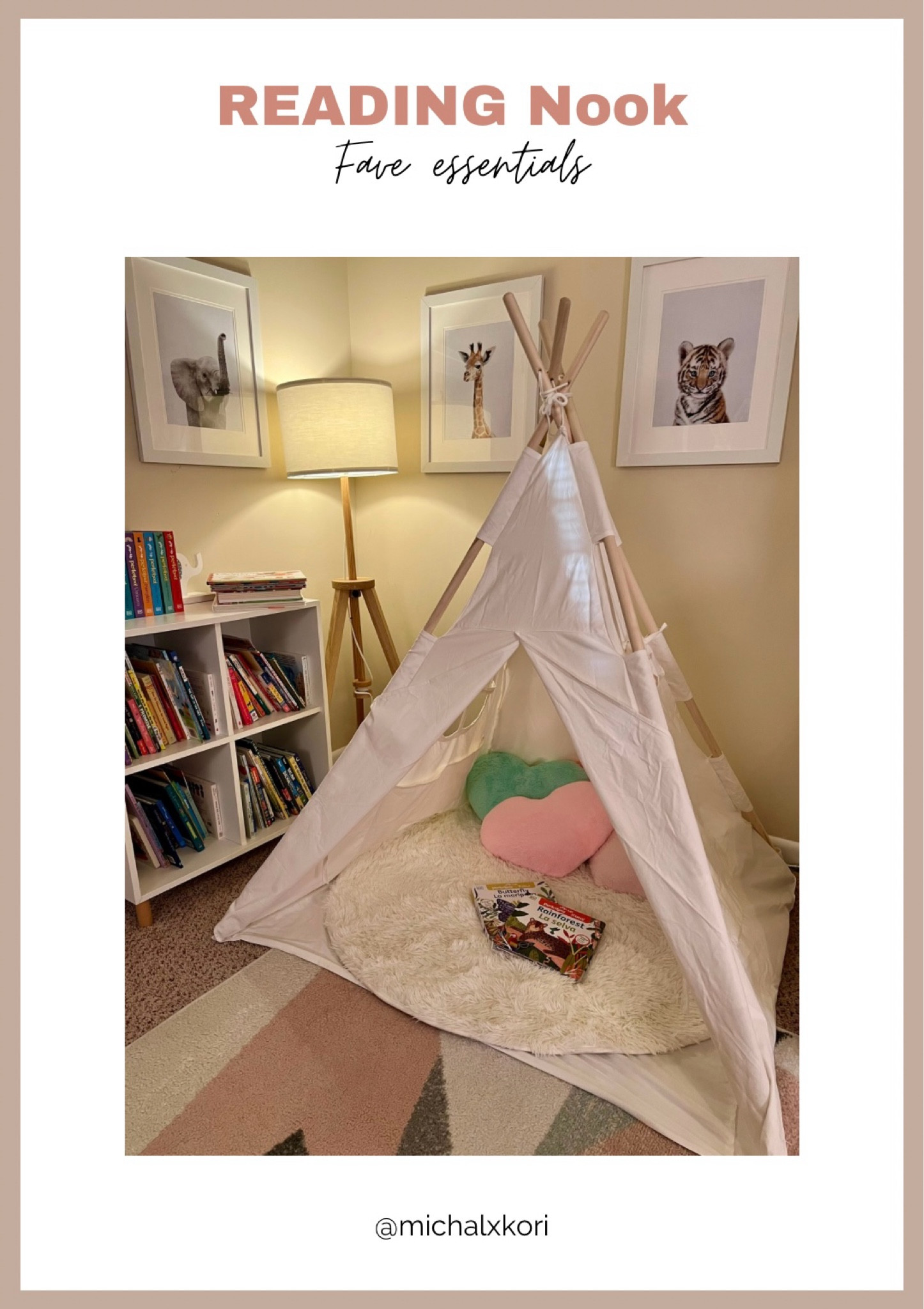 Must have reading nook items.📚

#LTKHome #LTKKids #LTKFamily