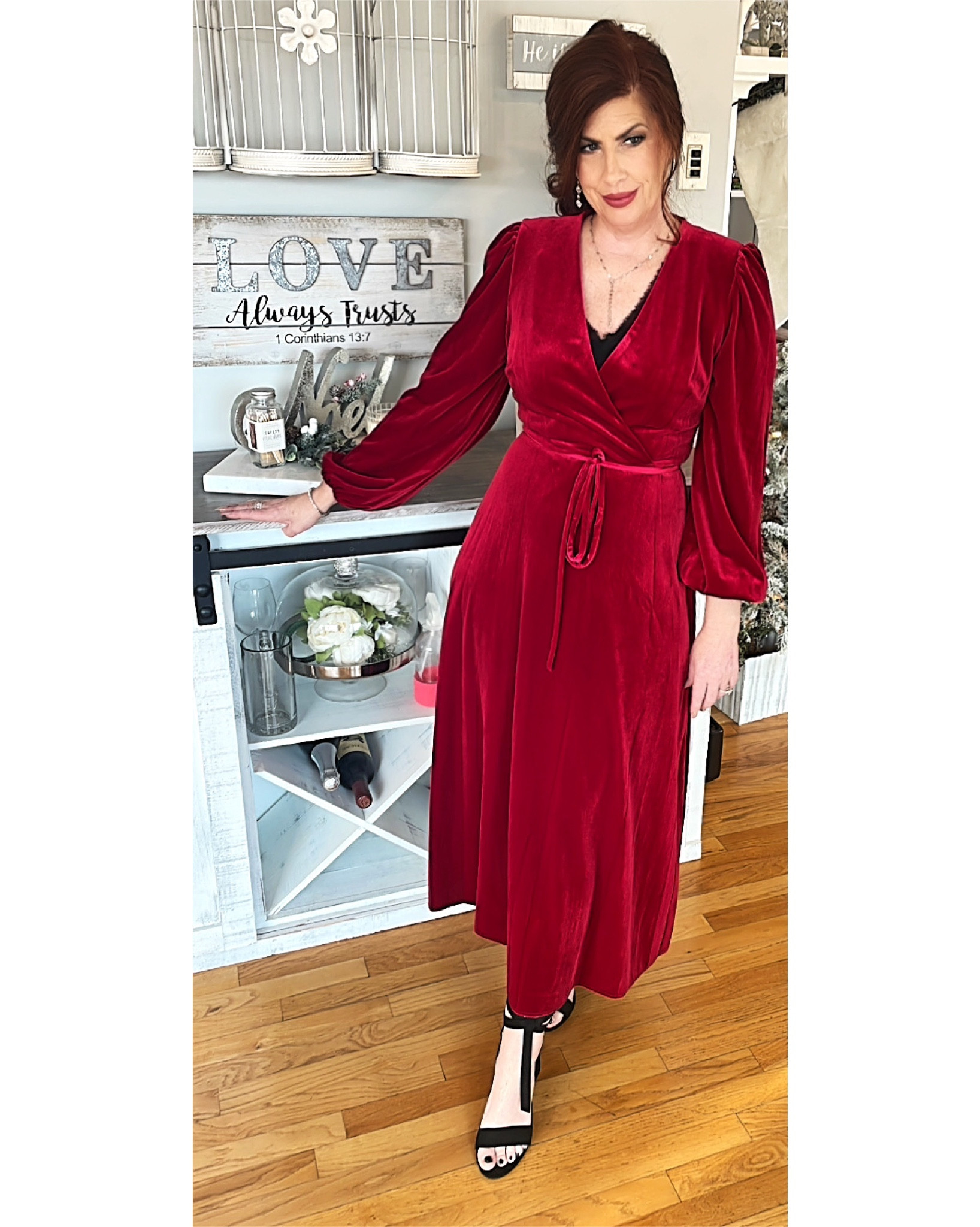 Red, Green or Black this velvet dress is perfect!

#LTKSeasonal #LTKHoliday #LTKsalealert