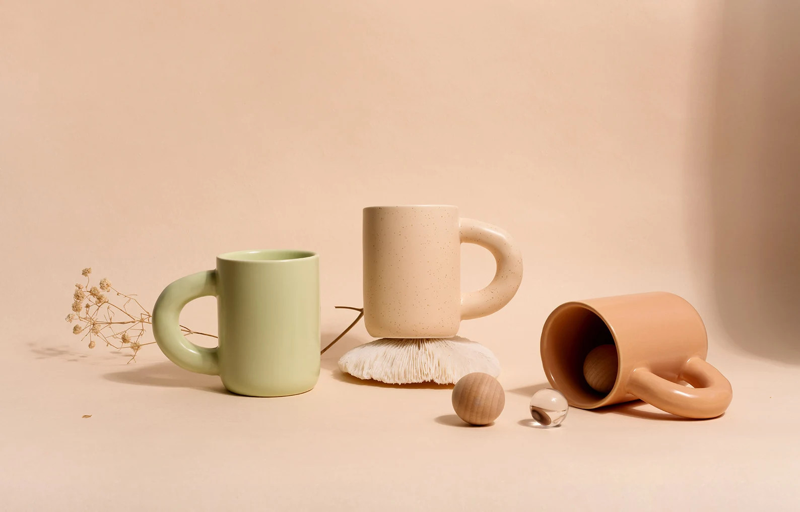 Nordic Style Mug Morandi Color Ceramic Cup Chubby Cup With | Etsy | Etsy (US)