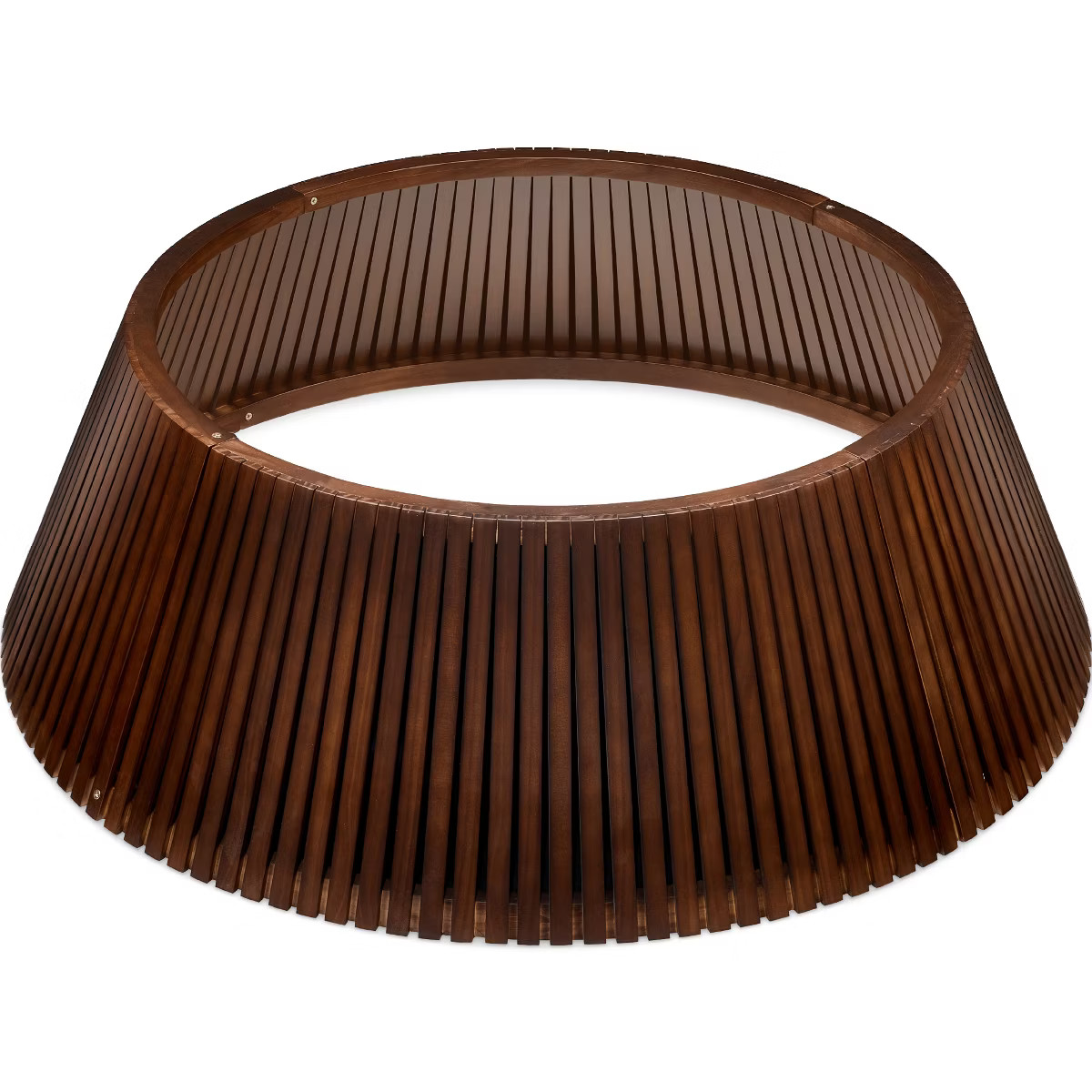 Best Choice Products 36in Christmas Tree Collar, Solid Wood Slatted Tree Skirt Holiday Accessory ... | Target