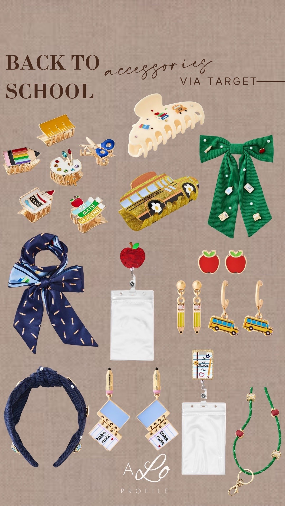 Back to School: Teacher Accessories via Target 🤍