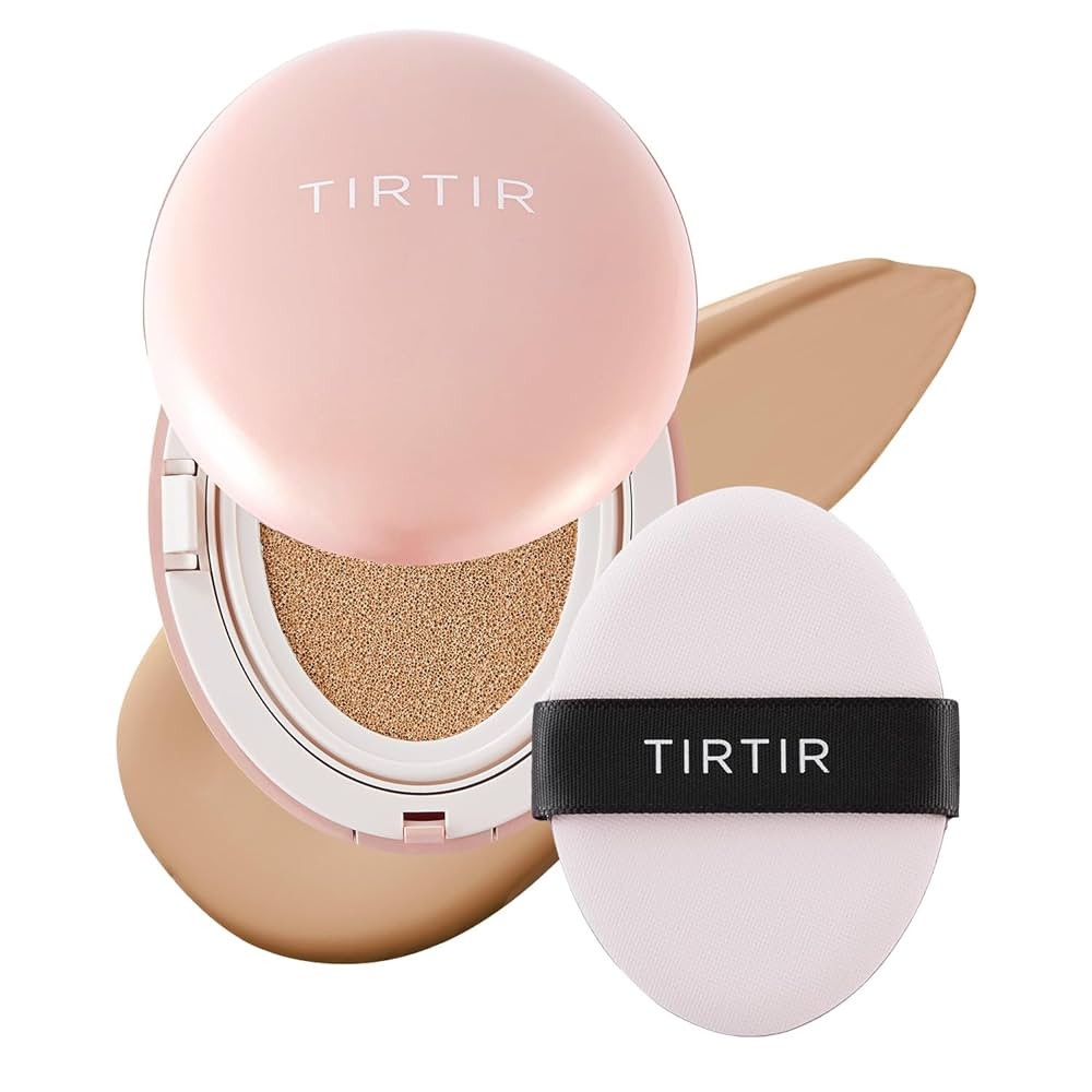 TIRTIR Mask Fit All Cover Pink Cushion Foundation | High coverage, Velvety Matte Finish, Lightwei... | Amazon (US)