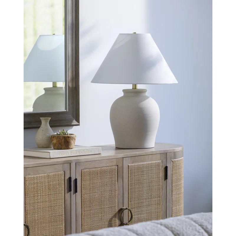 Chemise Ceramic Table Lamp | Wayfair North America