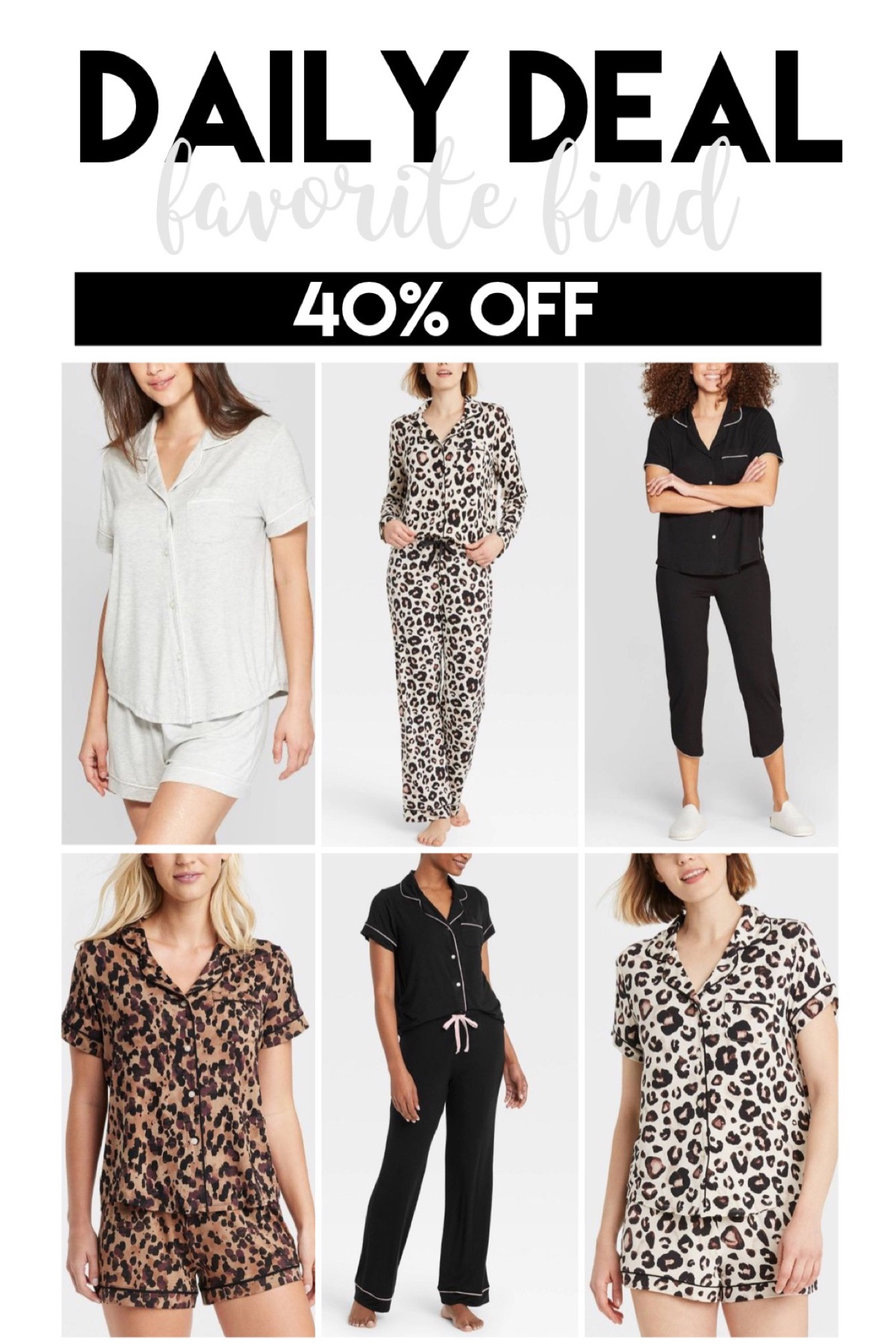 Target pajamas 40% off 

#LTKSeasonal #LTKsalealert #LTKunder50