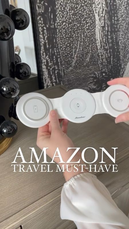 Amazon travel, amazon find, amazon must have, found it on Amazon, travel must have, travel essential, wireless charger, Apple Watch, AirPods, Apple, charging station

#LTKFind #LTKtravel #LTKunder50