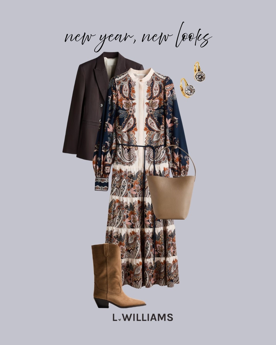 New year / New Look 💫 this under $100 dress! 