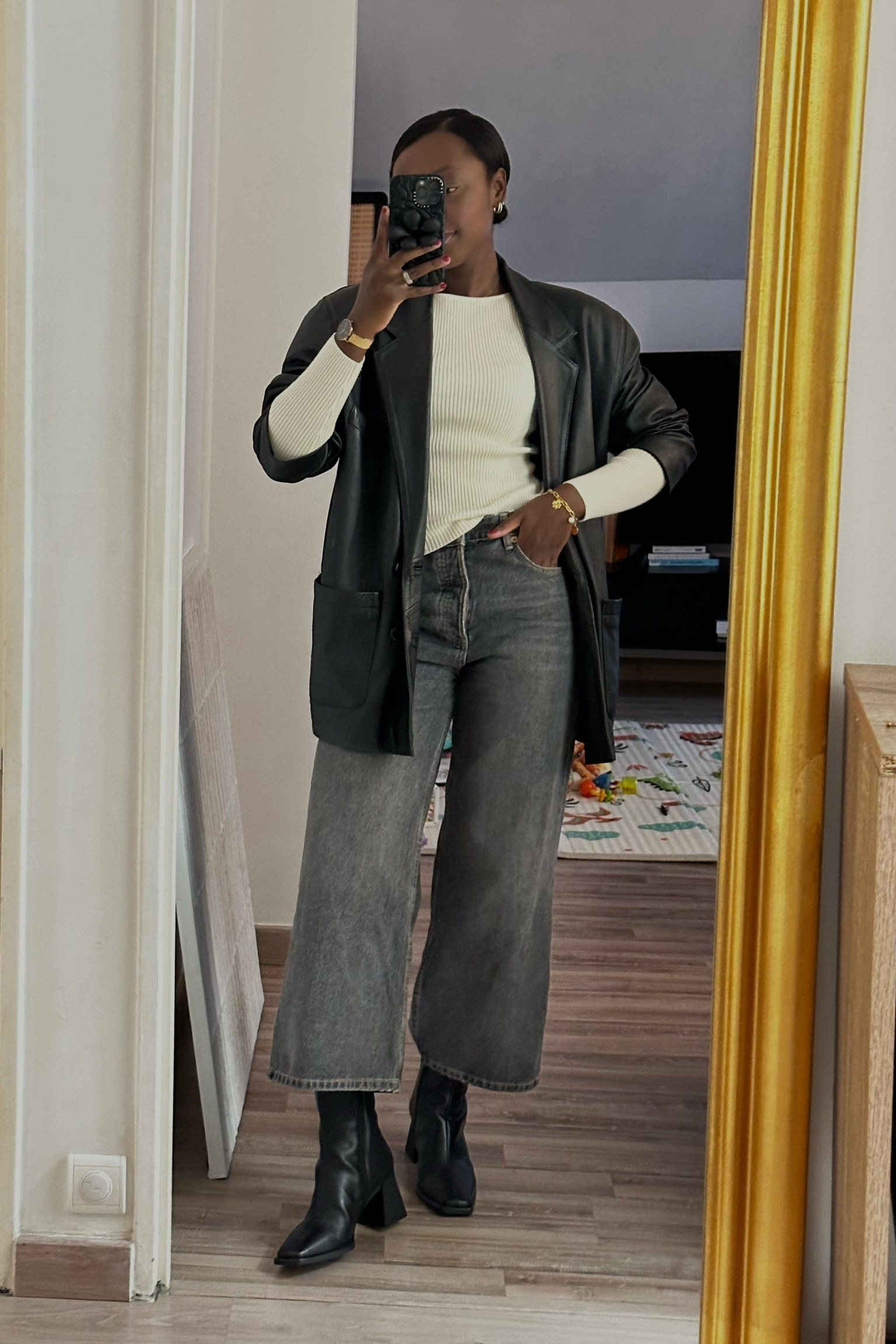 Office outfit 🩶🖤