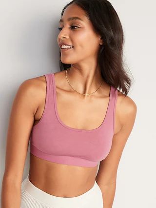 Supima&#xAE; Cotton-Blend Bralette Top for Women | Old Navy (US)