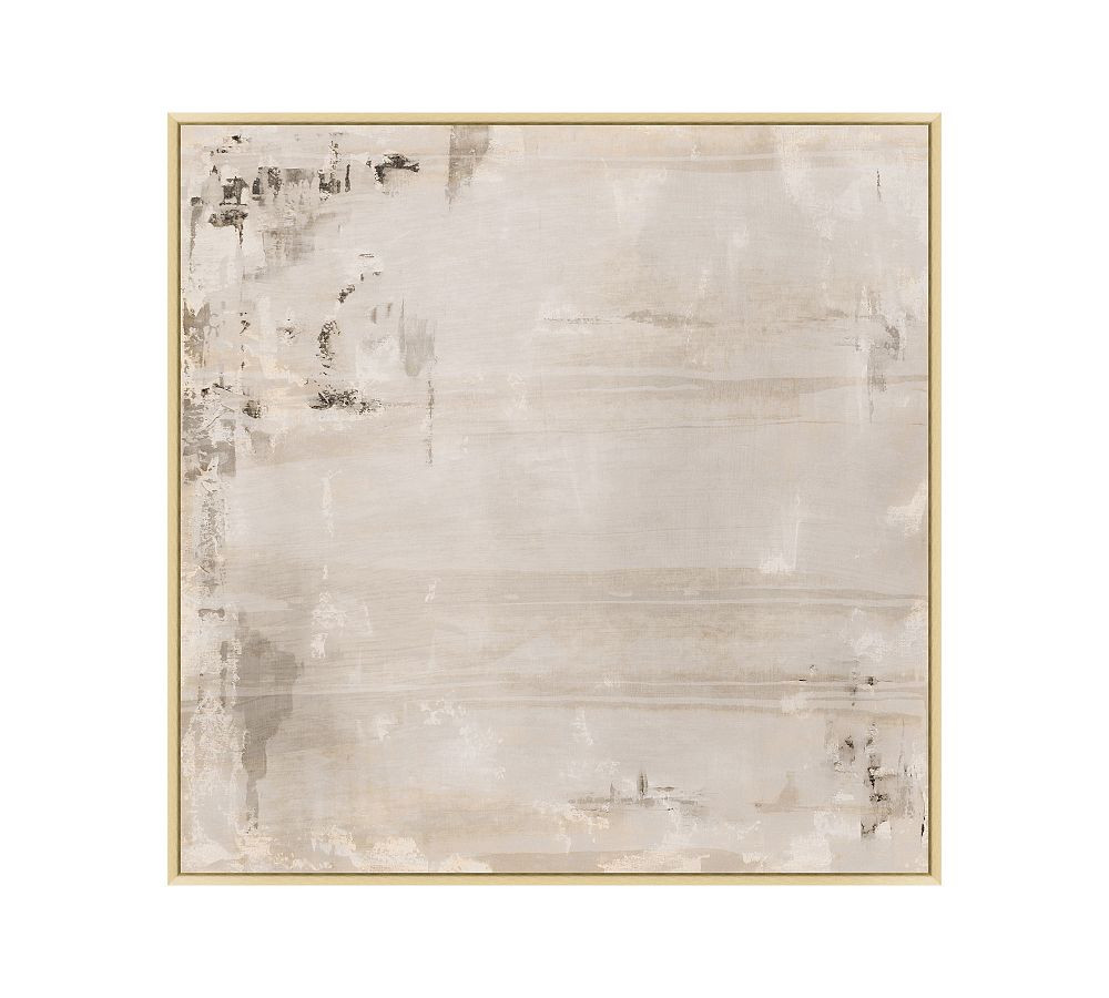 Warm Texture Framed Canvas Print | Pottery Barn (US)