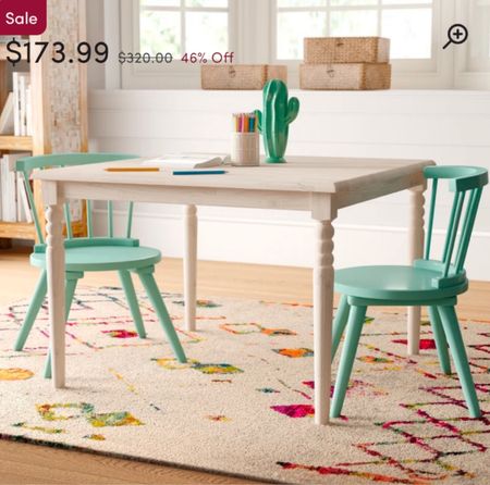 Such a cute little kids table for playroom and also on sale!! 💕💕

#playroom #playroomfurniture #salealert

#LTKhome #LTKsalealert #LTKkids