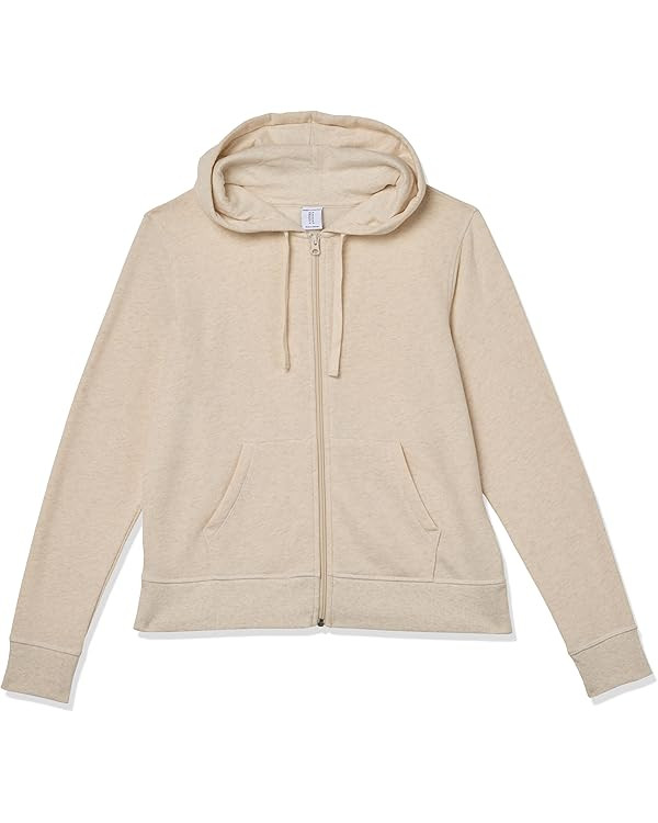 Amazon Essentials womens Fleece Full-Zip Hoodie (Available in Plus Size) | Amazon (US)
