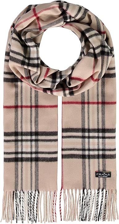 FRAAS Plaid Oversized Cashmink Woven Long-Scarf for Men Women Unisex - Made in Germany - Softer t... | Amazon (UK)