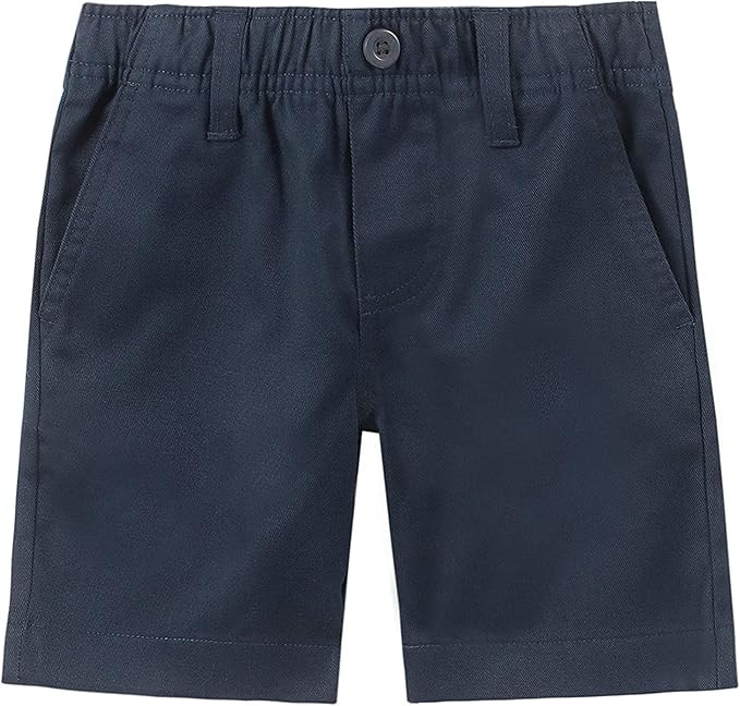 Nautica Boys' School Uniform Flat Front Twill Short | Amazon (US)