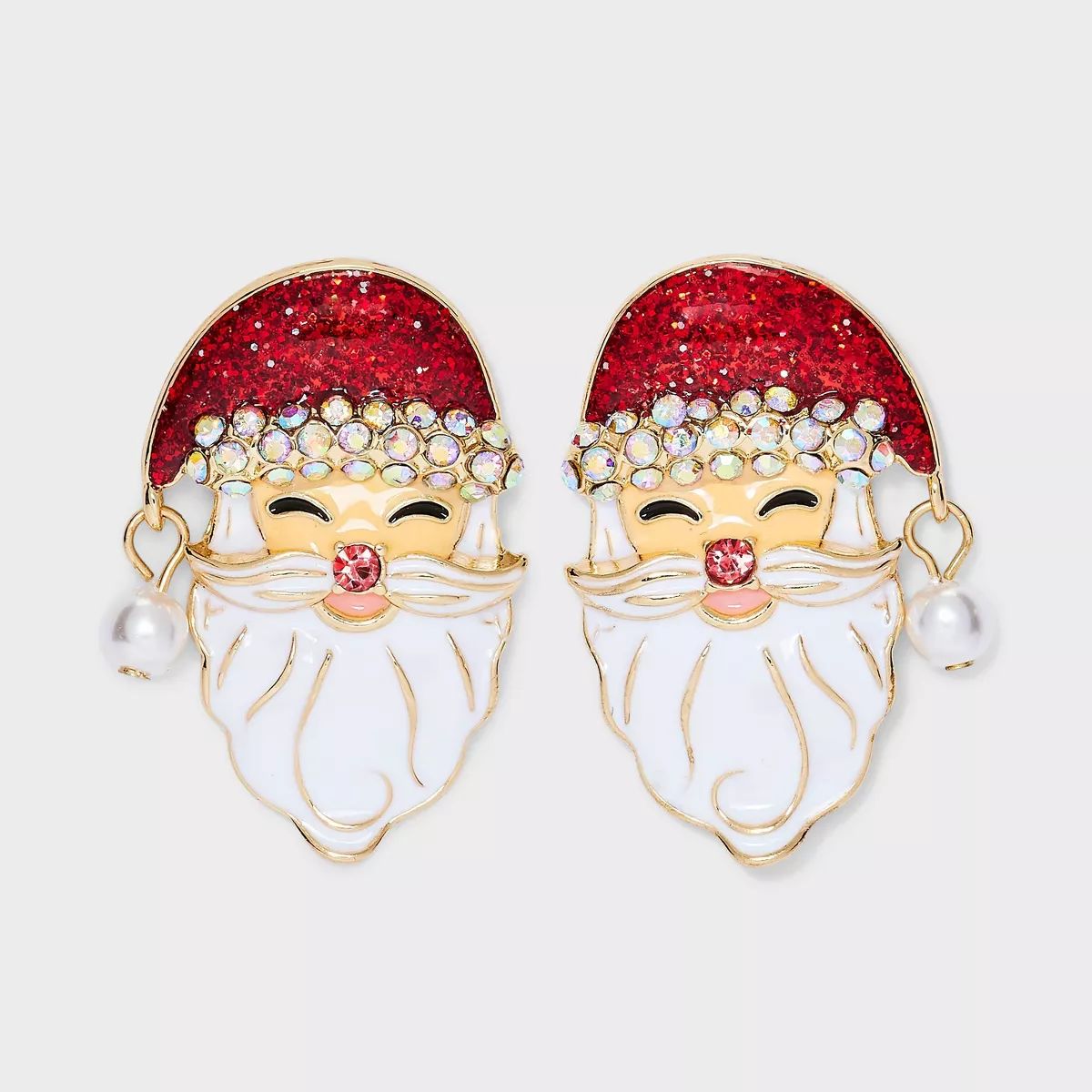 SUGARFIX by BaubleBar "Down the Chimney" Statement Earrings - Red | Target