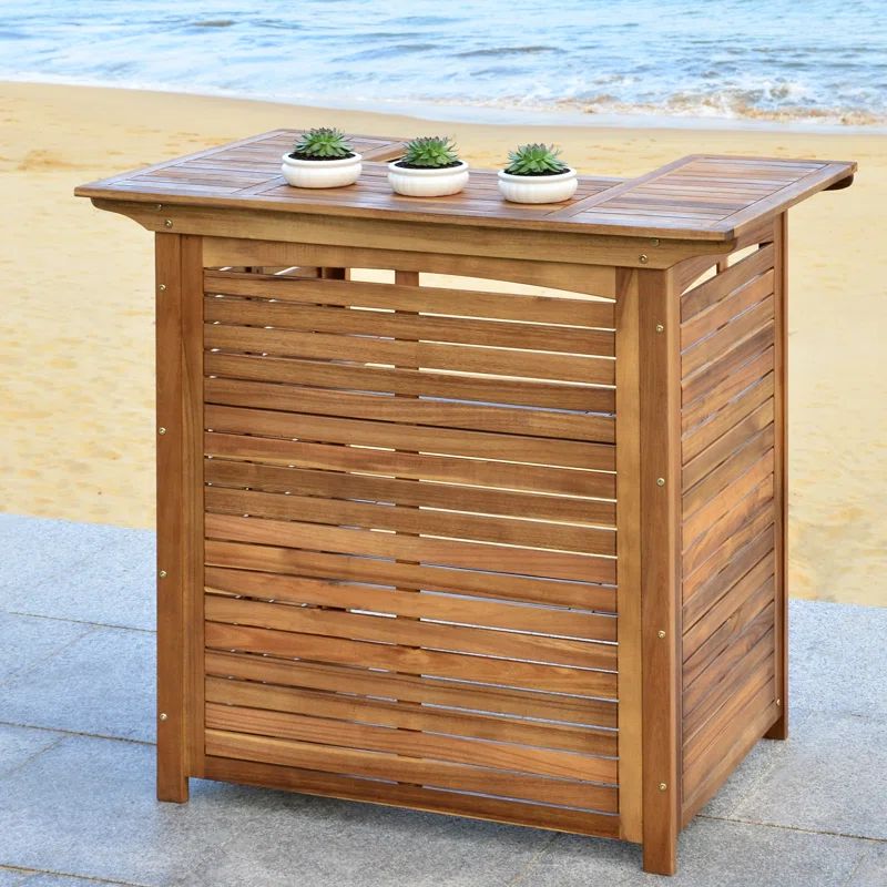 Hammonds Solid Wood Bar Counter | Wayfair North America