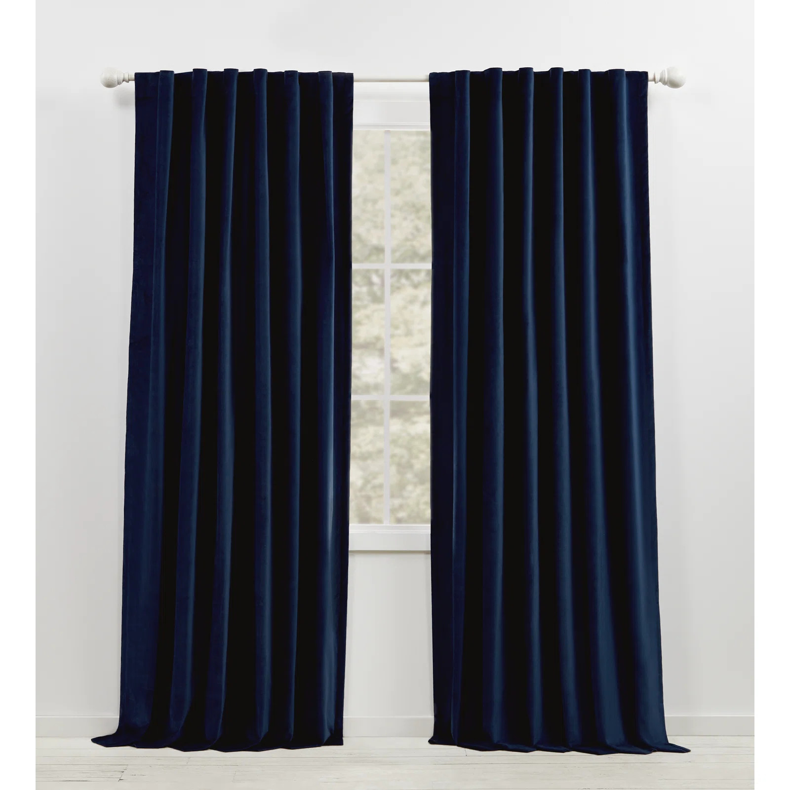 Lauren Ralph Lauren Waller 100% Cotton Blackout Curtain | Wayfair North America