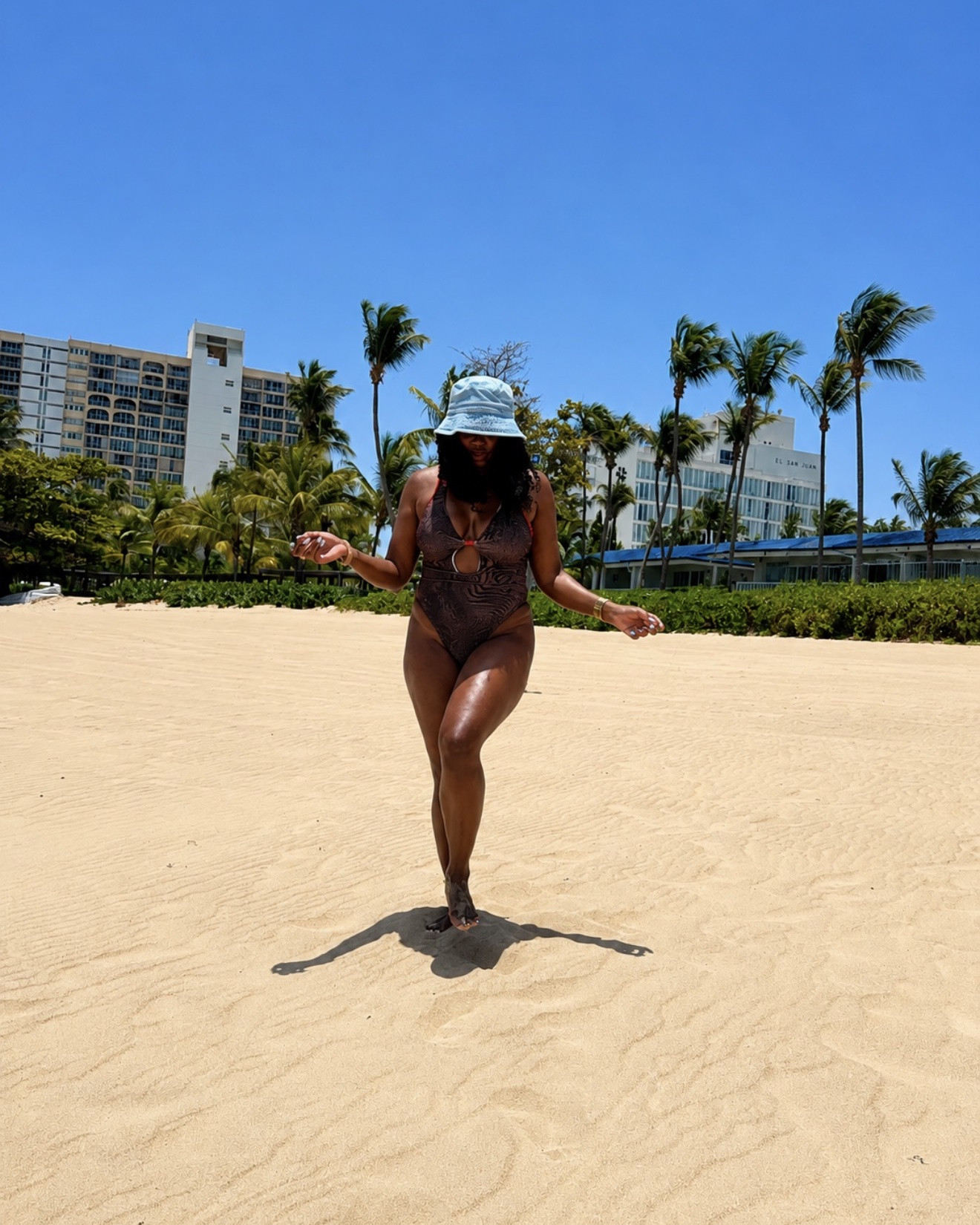 The best thing I packed wasn’t the swimsuit… it was the confidence to wear it.

For years, I thought style was about having the perfect body.

Now I know it’s about showing up, taking the trip, wearing the outfit, and making the memory.

That’s the real luxury.

✨ What’s one thing you’ve become more confident doing as you’ve gotten older?

🎩: @amazon 
🩱: @sheinofficial 

#WhatIWore 
#SincerelyGerine
#TheLookStrategist

#LTKSwim