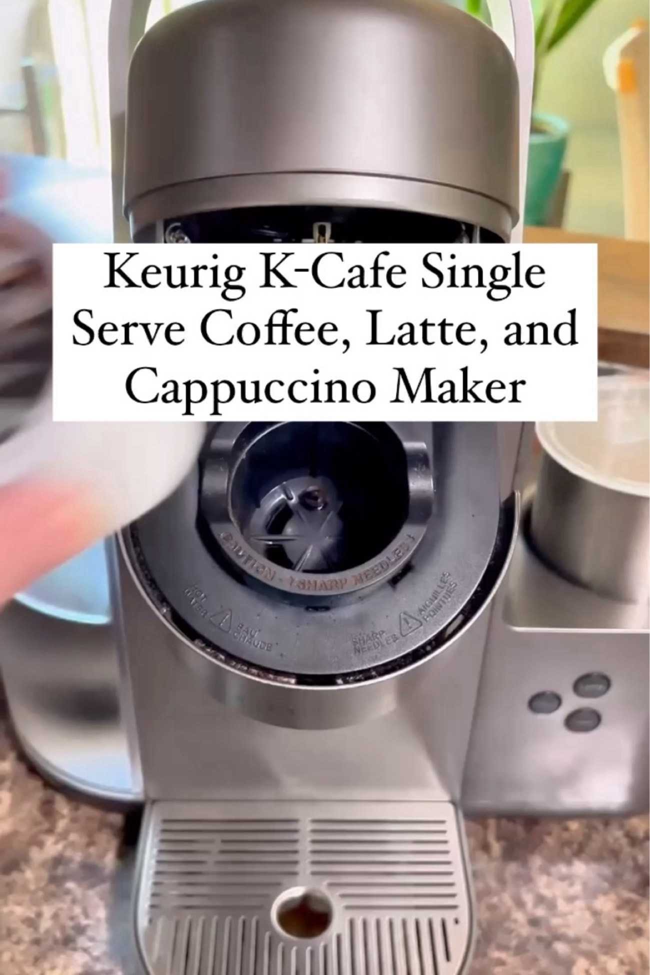 On Sale! Keurig K-Cafe Special Edition Single-Serve K-Cup Pod Coffee, Latte, and Cappuccino Maker makes both hot and cold coffee shop quality drinks in your own home.  

With a few pushes of buttons, you can make mochas, lattes, cappuccino, or espresso. The milk frother makes both hot or cold steamed milk. 


#LTKhome #LTKsalealert #LTKVideo