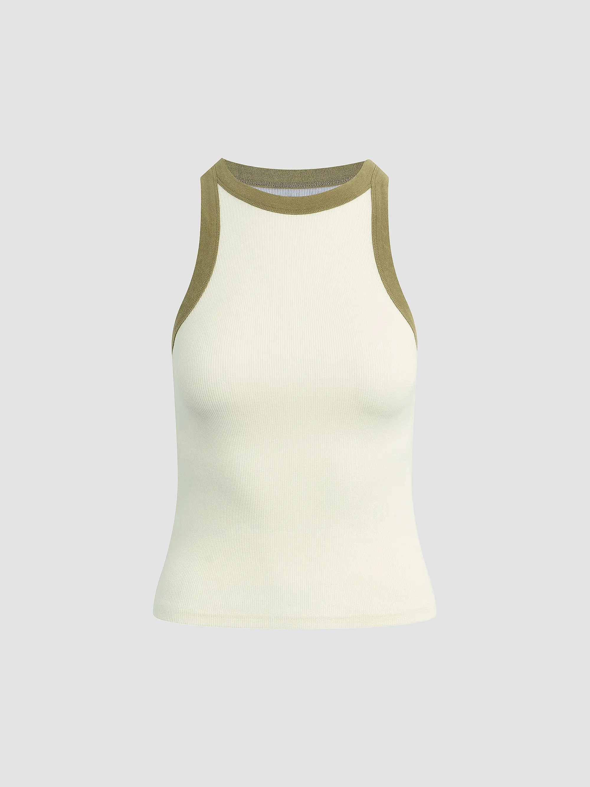 Hudson Jeans Rib-Knit Racer Tank Top | Saks Fifth Avenue | Saks Fifth Avenue