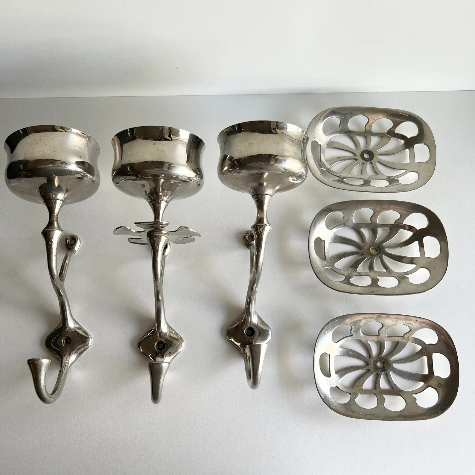 Original Antique Victorian Bathroom Fixture, Authentic Chrome Soap and Cup Holder, Restoration or... | Etsy (US)