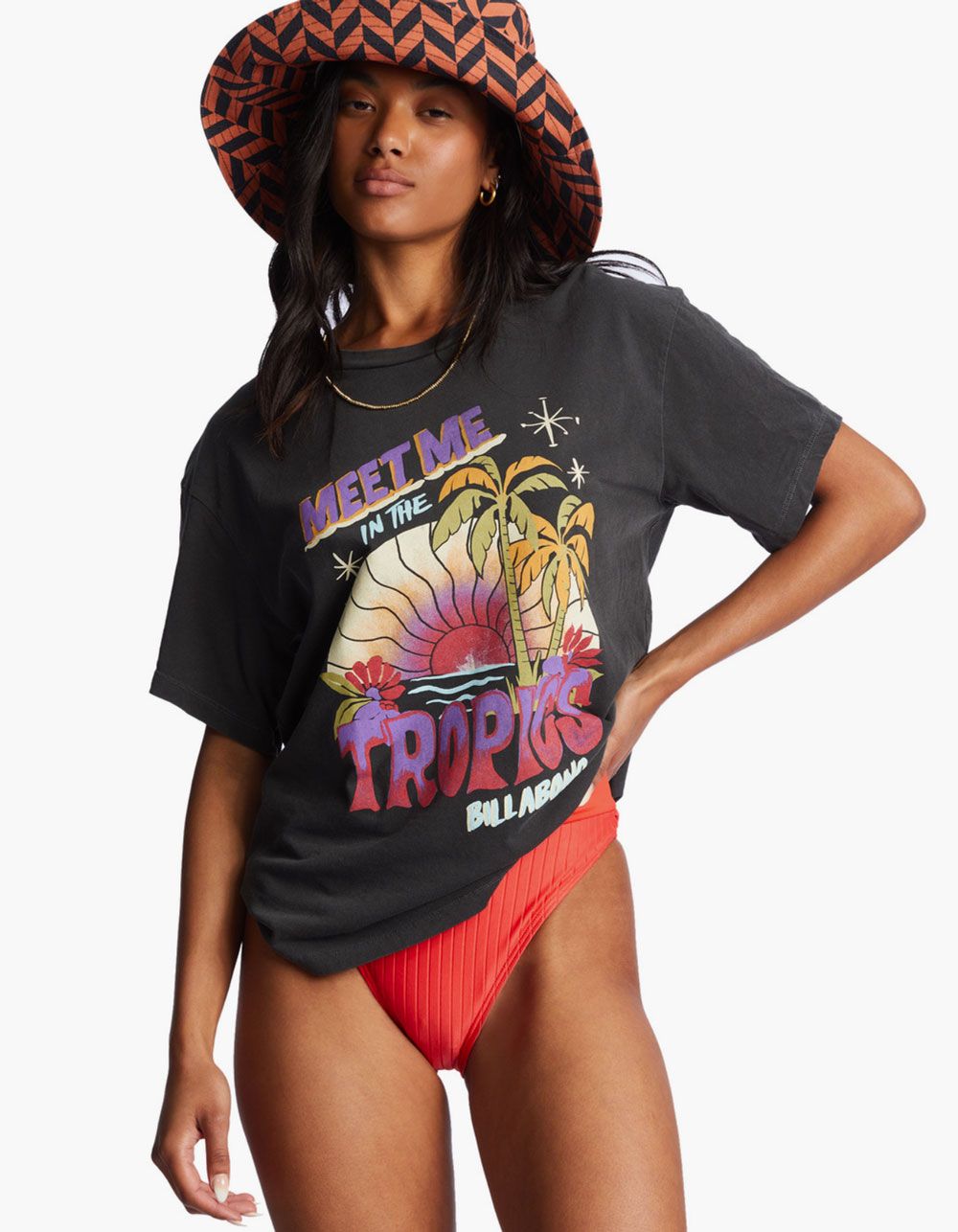 BILLABONG Meet Me In The Tropics Womens Oversized Tee | Tillys
