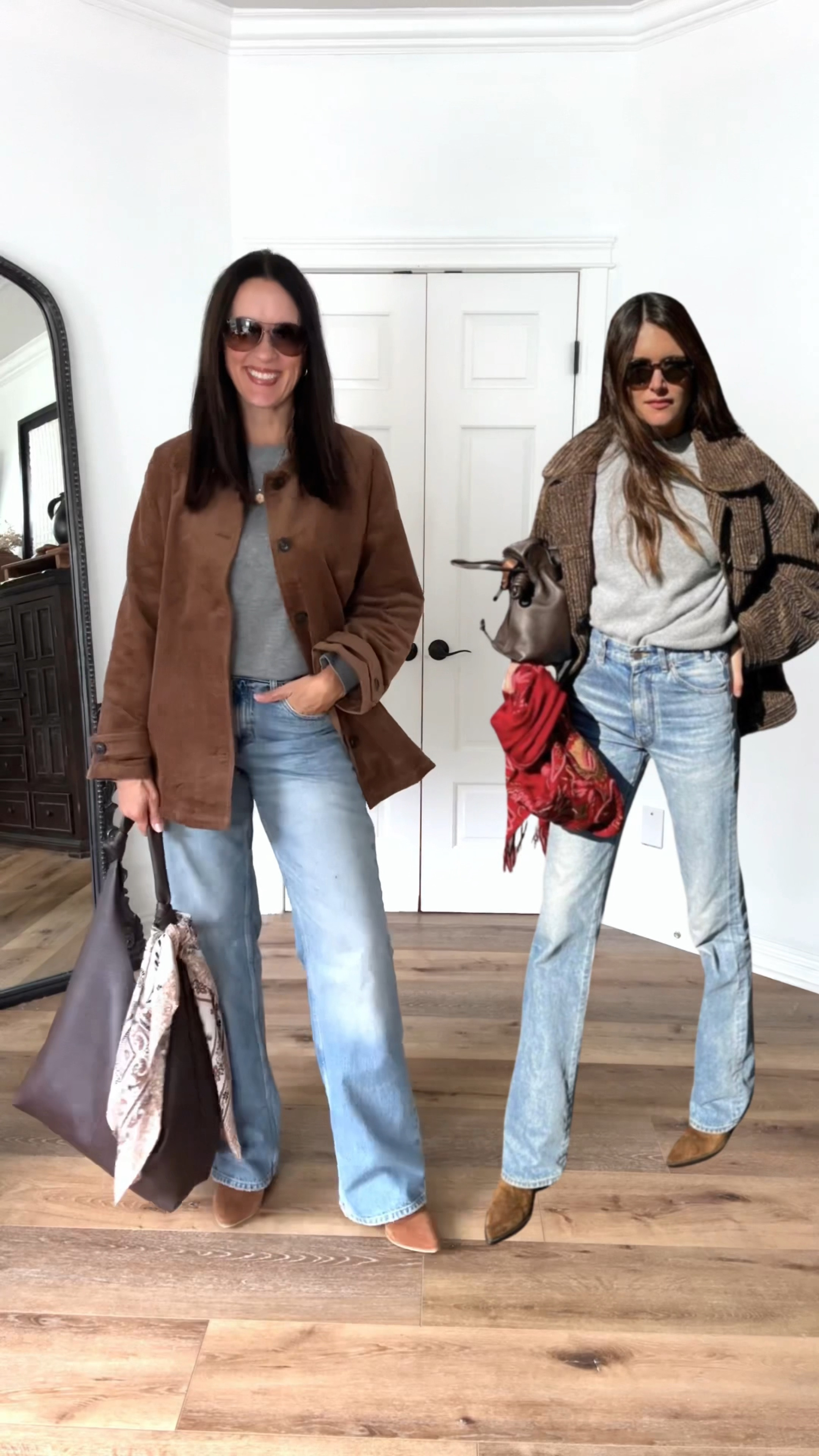 Recreating Pinterest looks for fall!

IMPORTANT - Jeans are from Zara & cannot be linked in Ltk, will link on IG stories. 

Sizing:
Sweater-Quince, medium
Corduroy jacket-Amazon, medium
Booties-Steve Madden, run TTS

casual outfit | fall outfit | 

#LTKOver40 #LTKFindsUnder50 #LTKStyleTip