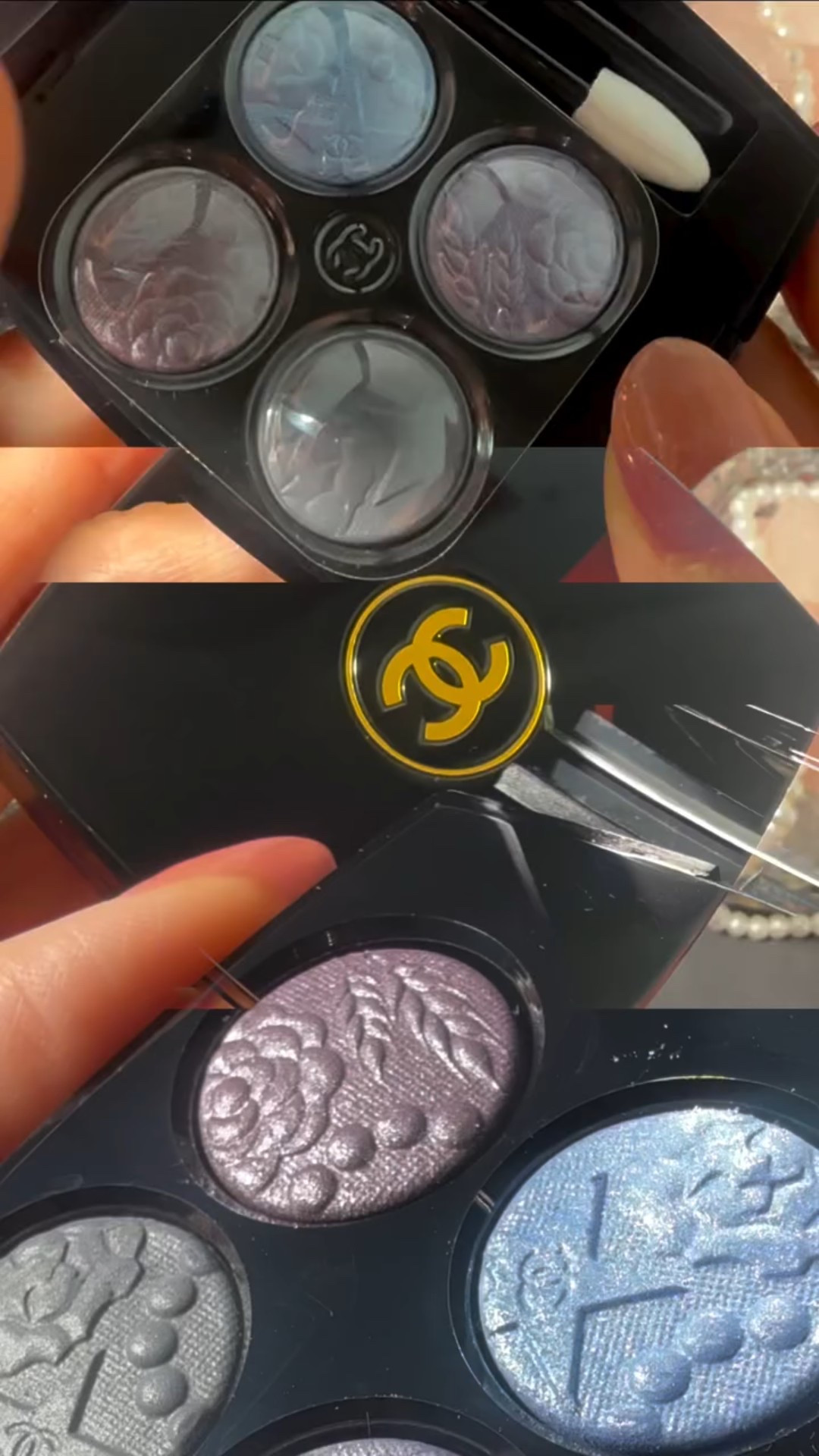 ✨Step into the magic of the night with CHANEL LES 4 OMBRES – Holiday 2025 Limited Edition 🌌

This celestial palette designed by Cécile Paravina captures the mystery of the cosmos with its dreamy mix of silvery purple, cosmic blue, matte gray, and satin lavender 💫 

Each shade glides on like silk, embossed with CHANEL’s iconic constellation of symbols — pure elegance in every stroke 💕

#ChanelBeauty #ChanelHoliday2025 #Les4Ombres #LuxuryMakeup #chaneleyeshadow #eyeshadowpalette
