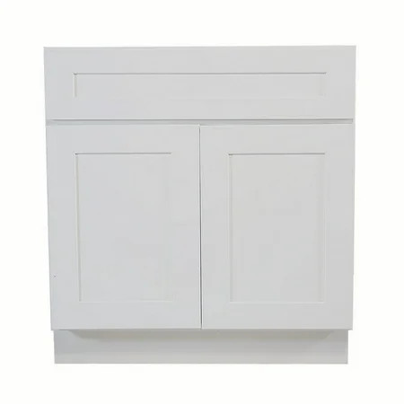 Design House 561480 Brookings Unassembled Shaker Sink Base Kitchen Cabinet 33x34.5x24, White | Walmart (US)